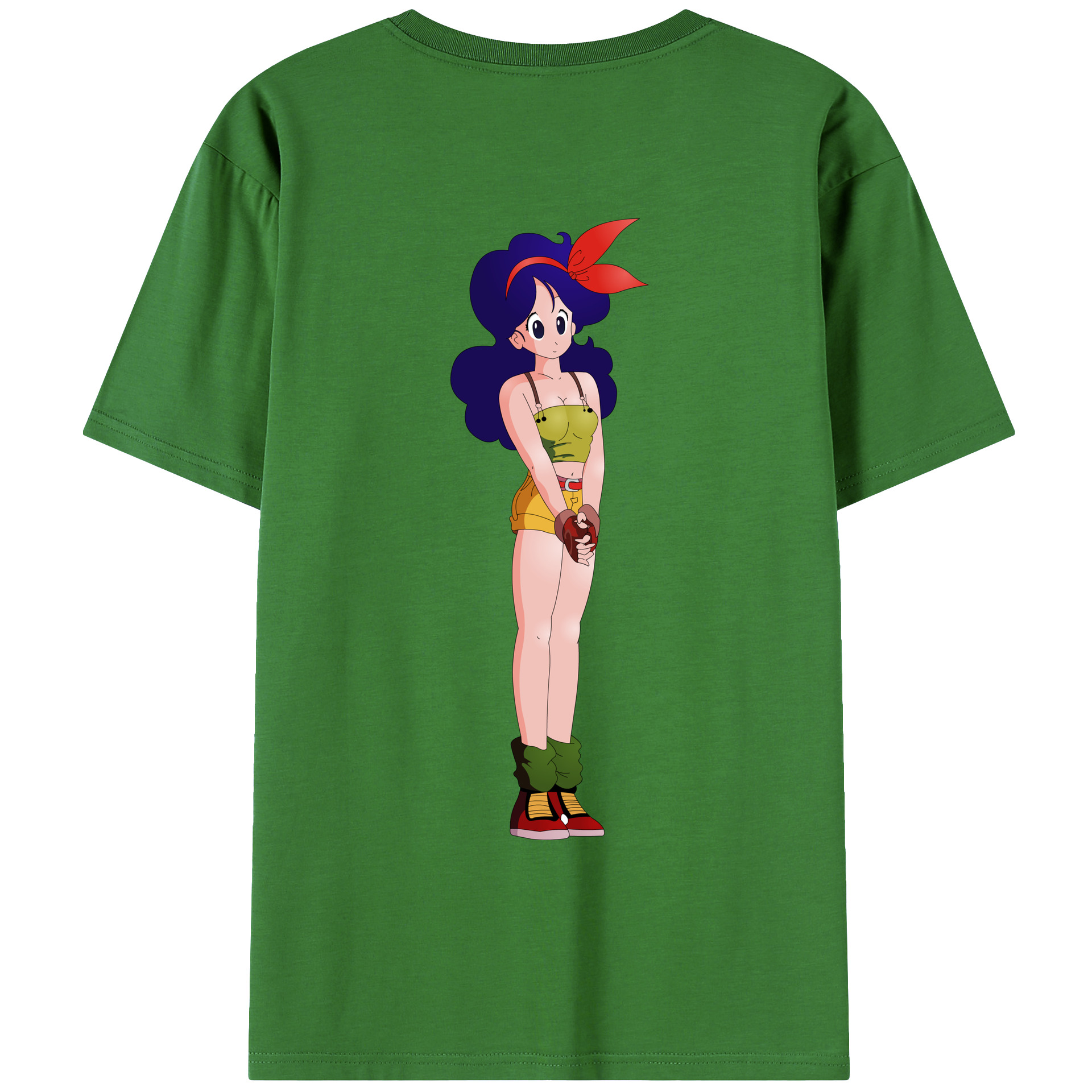 （画像用） ドラゴンボール DRAGON BALL レディース半袖Tシャツ(バックプリント)